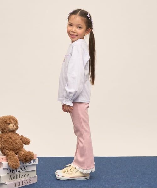 Lycee mine / リセマイン Tシャツ | 【綿100％】 【速乾・UV・型崩れしない】【ムテキT】ロゴ刺しゅうシャーリングスリーブトップス | 詳細24