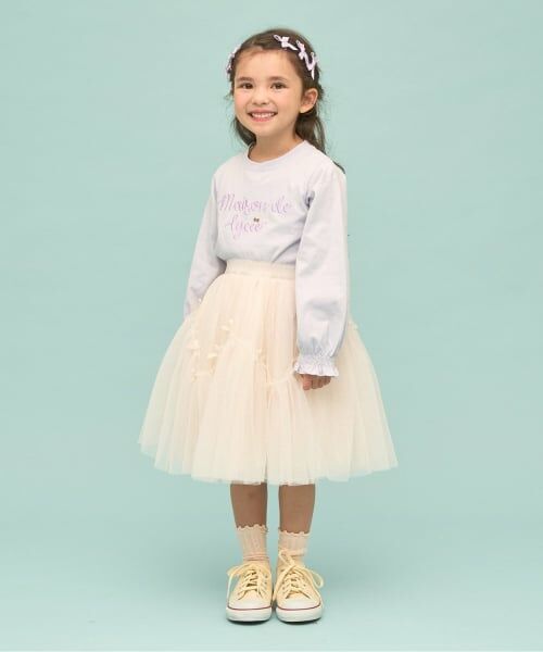 Lycee mine / リセマイン Tシャツ | 【綿100％】 【速乾・UV・型崩れしない】【ムテキT】ロゴ刺しゅうシャーリングスリーブトップス | 詳細25