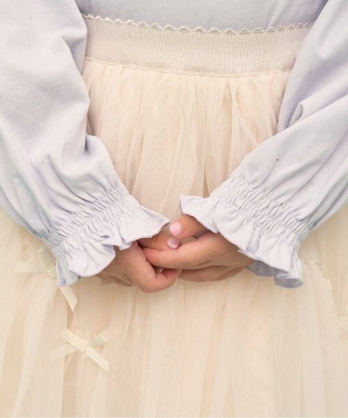 Lycee mine / リセマイン Tシャツ | 【綿100％】 【速乾・UV・型崩れしない】【ムテキT】ロゴ刺しゅうシャーリングスリーブトップス | 詳細27