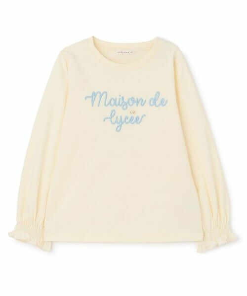 Lycee mine / リセマイン Tシャツ | 【綿100％】 【速乾・UV・型崩れしない】【ムテキT】ロゴ刺しゅうシャーリングスリーブトップス | 詳細6
