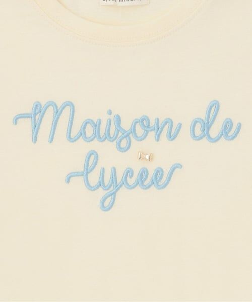 Lycee mine / リセマイン Tシャツ | 【綿100％】 【速乾・UV・型崩れしない】【ムテキT】ロゴ刺しゅうシャーリングスリーブトップス | 詳細9
