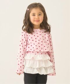 Lycee mine / リセマイン その他トップス | 【速乾・UV・型崩れしない】アソート総柄ミニ丈カーディガン・フリルキャミセット【Lycee mine バレエシリーズ】