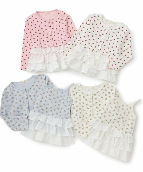 Lycee mine / リセマイン その他トップス | 【速乾・UV・型崩れしない】アソート総柄ミニ丈カーディガン・フリルキャミセット【Lycee mine バレエシリーズ】 | 詳細13