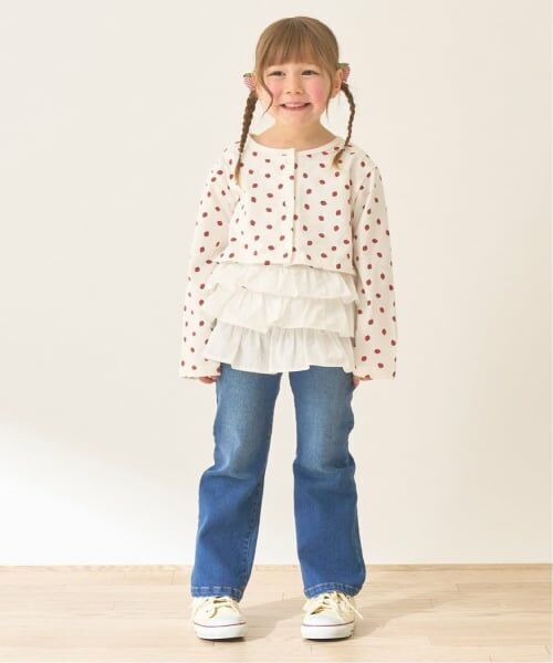 Lycee mine / リセマイン その他トップス | 【速乾・UV・型崩れしない】アソート総柄ミニ丈カーディガン・フリルキャミセット【Lycee mine バレエシリーズ】 | 詳細20