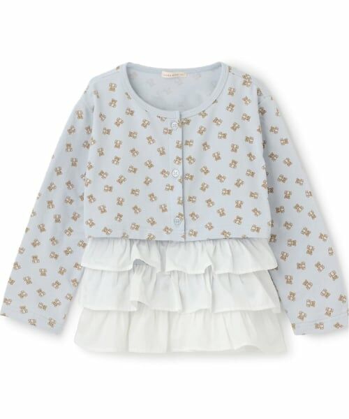 Lycee mine / リセマイン その他トップス | 【速乾・UV・型崩れしない】アソート総柄ミニ丈カーディガン・フリルキャミセット【Lycee mine バレエシリーズ】 | 詳細3