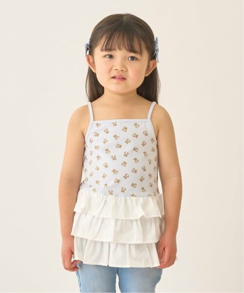 Lycee mine / リセマイン その他トップス | 【速乾・UV・型崩れしない】アソート総柄ミニ丈カーディガン・フリルキャミセット【Lycee mine バレエシリーズ】 | 詳細30