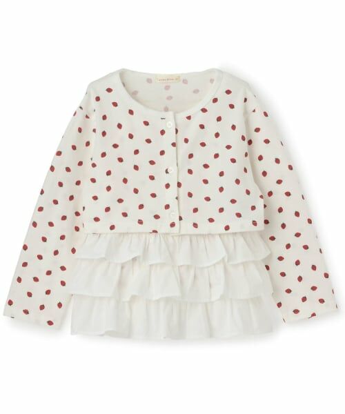 Lycee mine / リセマイン その他トップス | 【速乾・UV・型崩れしない】アソート総柄ミニ丈カーディガン・フリルキャミセット【Lycee mine バレエシリーズ】 | 詳細4