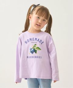 Lycee mine / リセマイン Tシャツ | 【速乾・UV・型崩れしない】アソートフルーツプリントパフAラインTシャツ【Lycee mineバレエシリーズ】