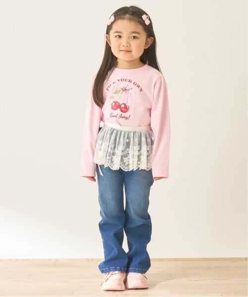 Lycee mine / リセマイン Tシャツ | 【速乾・UV・型崩れしない】アソートフルーツプリントパフAラインTシャツ【Lycee mineバレエシリーズ】 | 詳細15