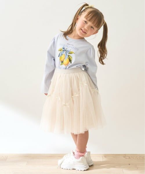 Lycee mine / リセマイン Tシャツ | 【速乾・UV・型崩れしない】アソートフルーツプリントパフAラインTシャツ【Lycee mineバレエシリーズ】 | 詳細21