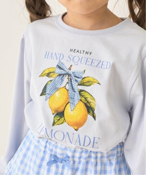 Lycee mine / リセマイン Tシャツ | 【速乾・UV・型崩れしない】アソートフルーツプリントパフAラインTシャツ【Lycee mineバレエシリーズ】 | 詳細23