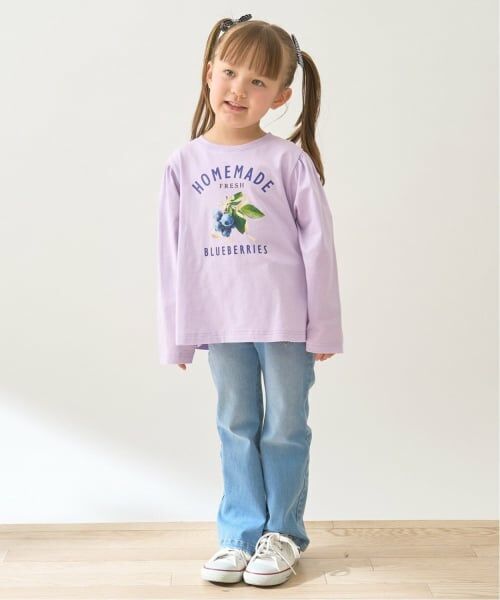 Lycee mine / リセマイン Tシャツ | 【速乾・UV・型崩れしない】アソートフルーツプリントパフAラインTシャツ【Lycee mineバレエシリーズ】 | 詳細24