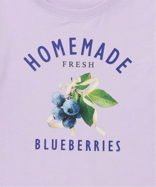 Lycee mine / リセマイン Tシャツ | 【速乾・UV・型崩れしない】アソートフルーツプリントパフAラインTシャツ【Lycee mineバレエシリーズ】 | 詳細7