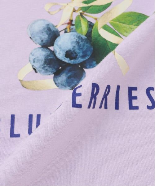 Lycee mine / リセマイン Tシャツ | 【速乾・UV・型崩れしない】アソートフルーツプリントパフAラインTシャツ【Lycee mineバレエシリーズ】 | 詳細9