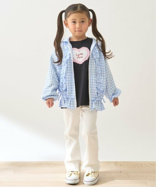 Lycee mine / リセマイン Tシャツ | 【速乾・UV・型崩れしない】ハートプリントふわっとパフスリーブTシャツ【Lycee mine バレエシリーズ】 | 詳細20