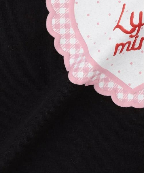 Lycee mine / リセマイン Tシャツ | 【速乾・UV・型崩れしない】ハートプリントふわっとパフスリーブTシャツ【Lycee mine バレエシリーズ】 | 詳細8