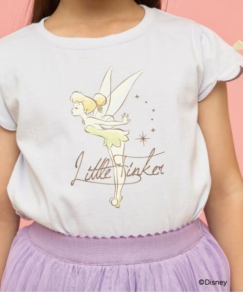 Lycee mine / リセマイン Tシャツ | 【綿100％】 【Disney】【速乾・UV・型崩れしない】スカラップスリーブアソート転写プリントTシャツ | 詳細18