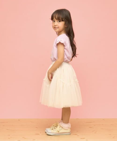 Lycee mine / リセマイン Tシャツ | 【綿100％】 【Disney】【速乾・UV・型崩れしない】スカラップスリーブアソート転写プリントTシャツ | 詳細21