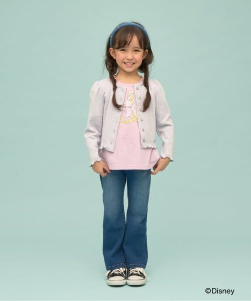 Lycee mine / リセマイン Tシャツ | 【綿100％】 【Disney】【速乾・UV・型崩れしない】スカラップスリーブアソート転写プリントTシャツ | 詳細24