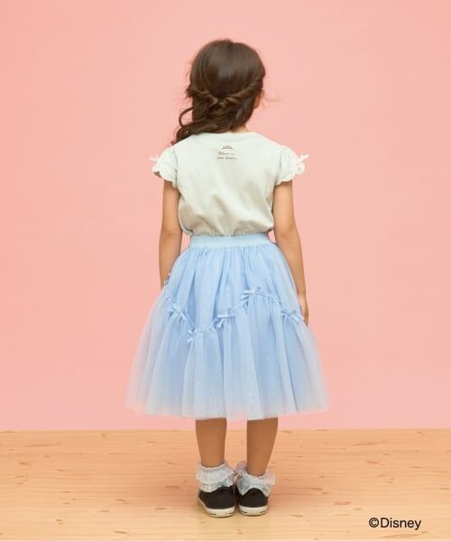 Lycee mine / リセマイン Tシャツ | 【綿100％】 【Disney】【速乾・UV・型崩れしない】スカラップスリーブアソート転写プリントTシャツ | 詳細27