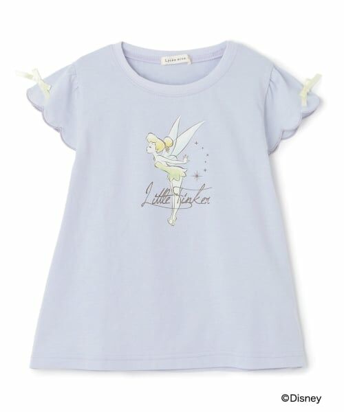 Lycee mine / リセマイン Tシャツ | 【綿100％】 【Disney】【速乾・UV・型崩れしない】スカラップスリーブアソート転写プリントTシャツ | 詳細3