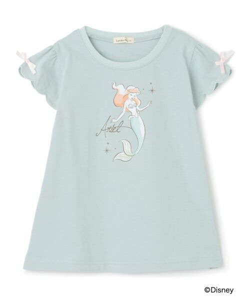 Lycee mine / リセマイン Tシャツ | 【綿100％】 【Disney】【速乾・UV・型崩れしない】スカラップスリーブアソート転写プリントTシャツ | 詳細4