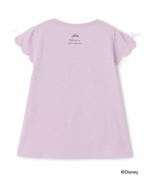 Lycee mine / リセマイン Tシャツ | 【綿100％】 【Disney】【速乾・UV・型崩れしない】スカラップスリーブアソート転写プリントTシャツ | 詳細6