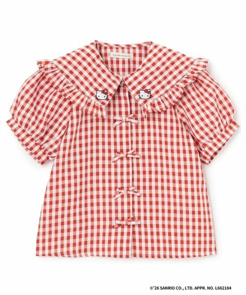 Lycee mine / リセマイン シャツ・ブラウス | 【サンリオキャラクターズ】ハローキティ/クロミ アソート刺しゅうブラウス | 詳細1