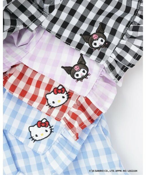 Lycee mine / リセマイン シャツ・ブラウス | 【サンリオキャラクターズ】ハローキティ/クロミ アソート刺しゅうブラウス | 詳細10