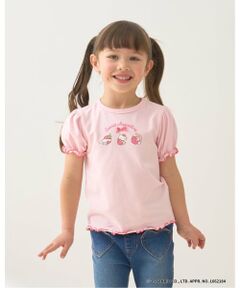 Lycee mine / リセマイン Tシャツ | 【サンリオキャラクターズ】【速乾・UV・型崩れしない】いちごのおうちプリントTシャツ