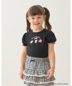 Lycee mine / リセマイン Tシャツ | 【サンリオキャラクターズ】【速乾・UV・型崩れしない】いちごのおうちプリントTシャツ