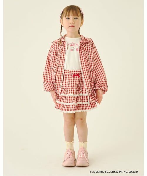 Lycee mine / リセマイン Tシャツ | 【サンリオキャラクターズ】【速乾・UV・型崩れしない】いちごのおうちプリントTシャツ | 詳細15