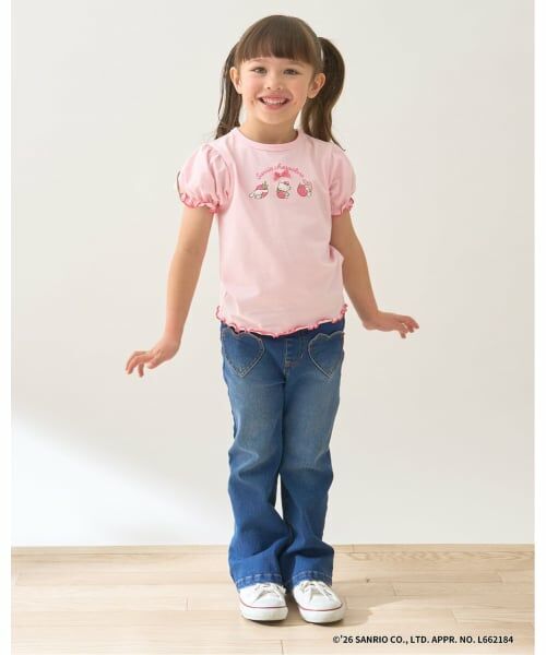 Lycee mine / リセマイン Tシャツ | 【サンリオキャラクターズ】【速乾・UV・型崩れしない】いちごのおうちプリントTシャツ | 詳細18