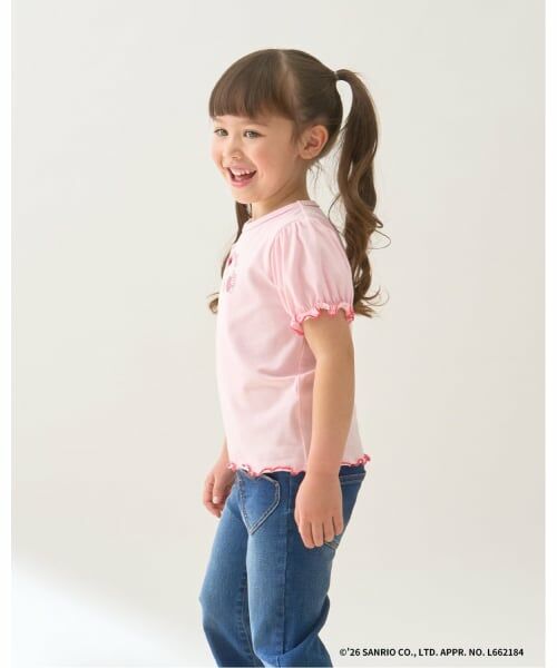 Lycee mine / リセマイン Tシャツ | 【サンリオキャラクターズ】【速乾・UV・型崩れしない】いちごのおうちプリントTシャツ | 詳細19