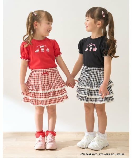 Lycee mine / リセマイン Tシャツ | 【サンリオキャラクターズ】【速乾・UV・型崩れしない】いちごのおうちプリントTシャツ | 詳細24