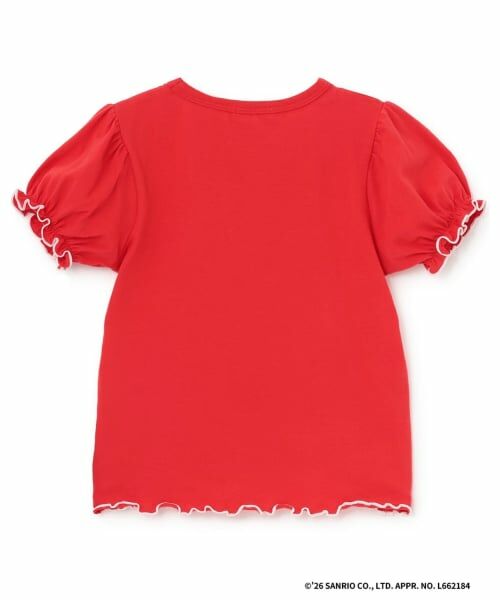 Lycee mine / リセマイン Tシャツ | 【サンリオキャラクターズ】【速乾・UV・型崩れしない】いちごのおうちプリントTシャツ | 詳細6