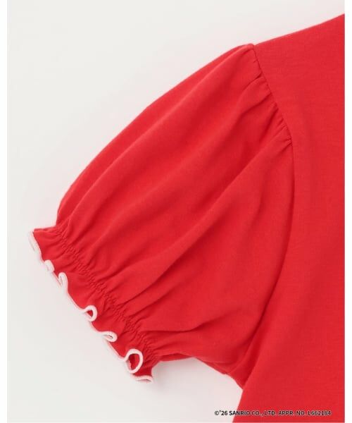 Lycee mine / リセマイン Tシャツ | 【サンリオキャラクターズ】【速乾・UV・型崩れしない】いちごのおうちプリントTシャツ | 詳細8