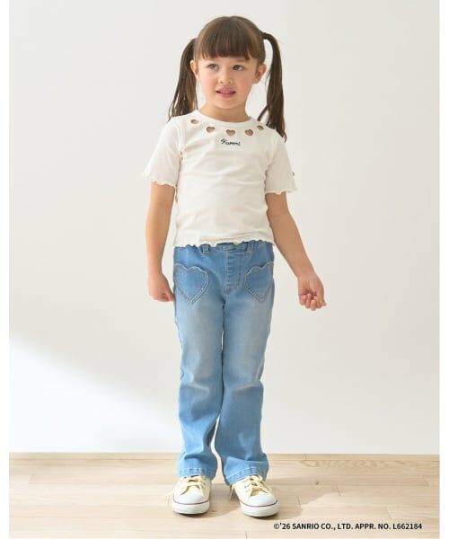 Lycee mine / リセマイン Tシャツ | 【サンリオキャラクターズ】【速乾・UV・型崩れしない】チェリークロミハートTシャツ | 詳細13