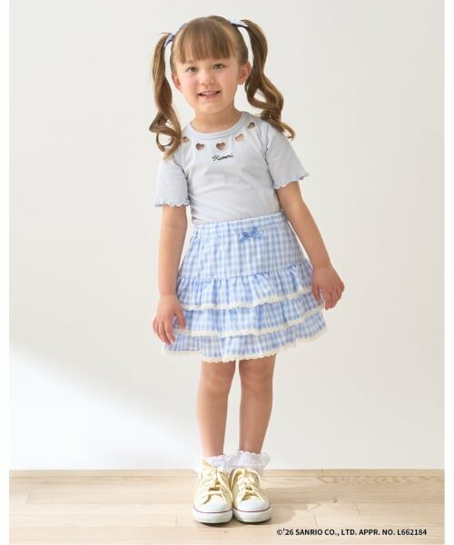 Lycee mine / リセマイン Tシャツ | 【サンリオキャラクターズ】【速乾・UV・型崩れしない】チェリークロミハートTシャツ | 詳細18