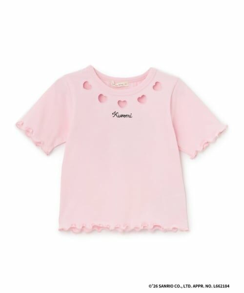 Lycee mine / リセマイン Tシャツ | 【サンリオキャラクターズ】【速乾・UV・型崩れしない】チェリークロミハートTシャツ | 詳細2