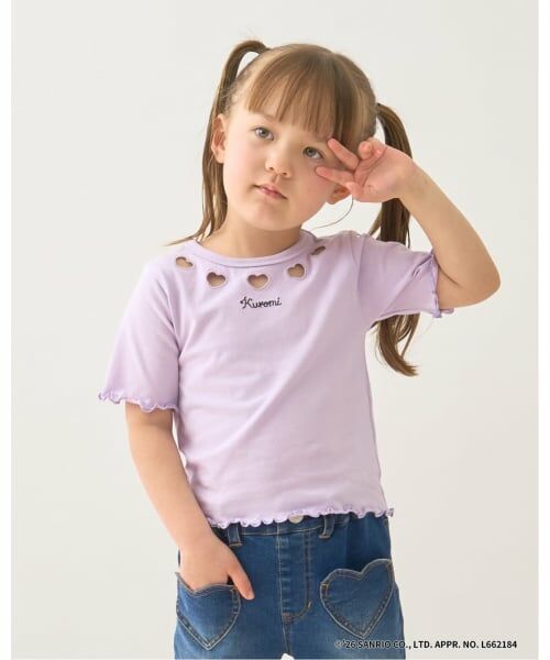 Lycee mine / リセマイン Tシャツ | 【サンリオキャラクターズ】【速乾・UV・型崩れしない】チェリークロミハートTシャツ | 詳細21