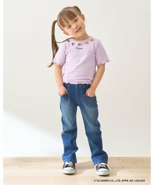 Lycee mine / リセマイン Tシャツ | 【サンリオキャラクターズ】【速乾・UV・型崩れしない】チェリークロミハートTシャツ | 詳細22