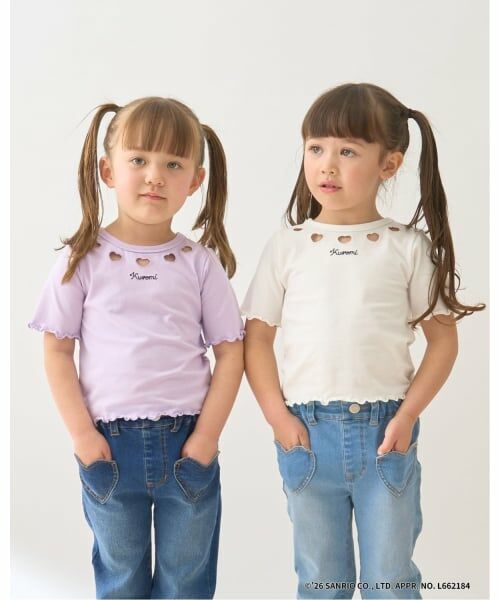 Lycee mine / リセマイン Tシャツ | 【サンリオキャラクターズ】【速乾・UV・型崩れしない】チェリークロミハートTシャツ | 詳細23