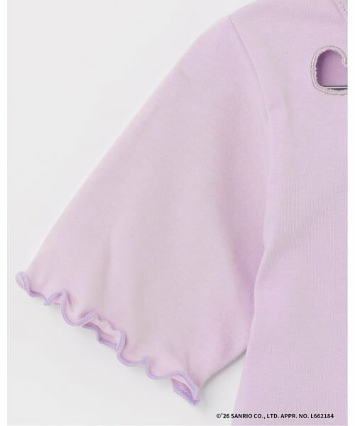 Lycee mine / リセマイン Tシャツ | 【サンリオキャラクターズ】【速乾・UV・型崩れしない】チェリークロミハートTシャツ | 詳細8