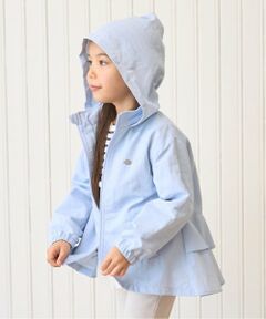 Lycee mine / リセマイン ブルゾン | 【スクール対応】【撥水・防汚・耐久・UV】収納袋付きバックフリルAラインマウンテンパーカー