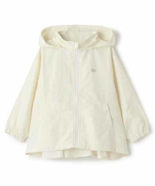 Lycee mine / リセマイン ブルゾン | 【スクール対応】【撥水・防汚・耐久・UV】収納袋付きバックフリルAラインマウンテンパーカー | 詳細1