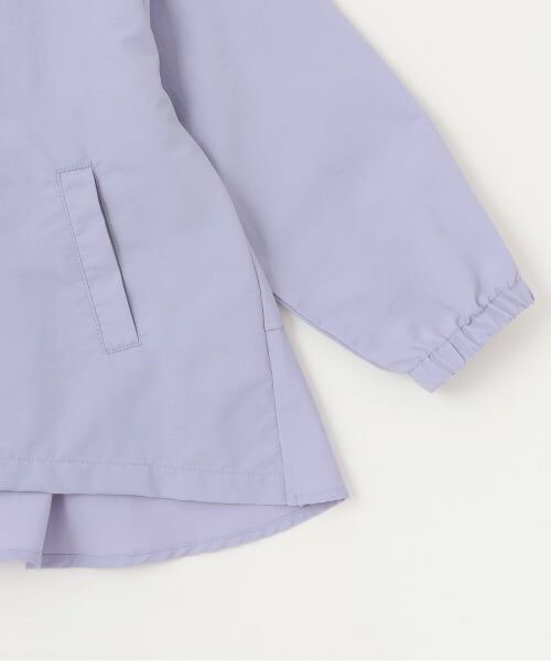 Lycee mine / リセマイン ブルゾン | 【スクール対応】【撥水・防汚・耐久・UV】収納袋付きバックフリルAラインマウンテンパーカー | 詳細14