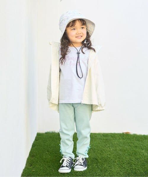 Lycee mine / リセマイン ブルゾン | 【スクール対応】【撥水・防汚・耐久・UV】収納袋付きバックフリルAラインマウンテンパーカー | 詳細21