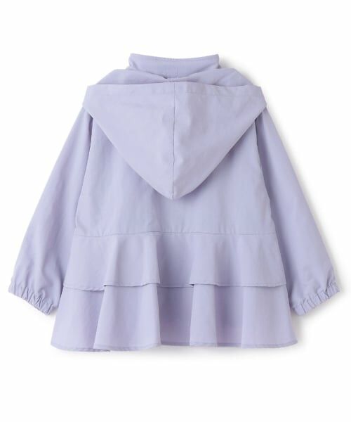 Lycee mine / リセマイン ブルゾン | 【スクール対応】【撥水・防汚・耐久・UV】収納袋付きバックフリルAラインマウンテンパーカー | 詳細9