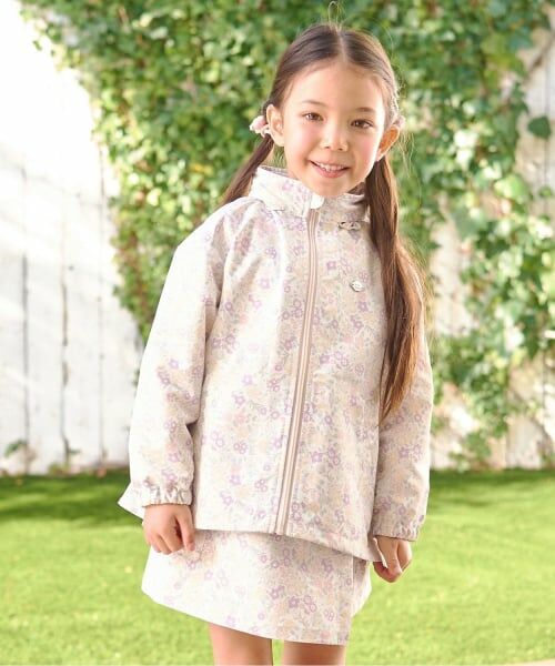 Lycee mine / リセマイン ブルゾン | 【スクール対応】【撥水・防汚・耐久・UV】収納袋付きバックフリルAラインマウンテンパーカー（マルチ）